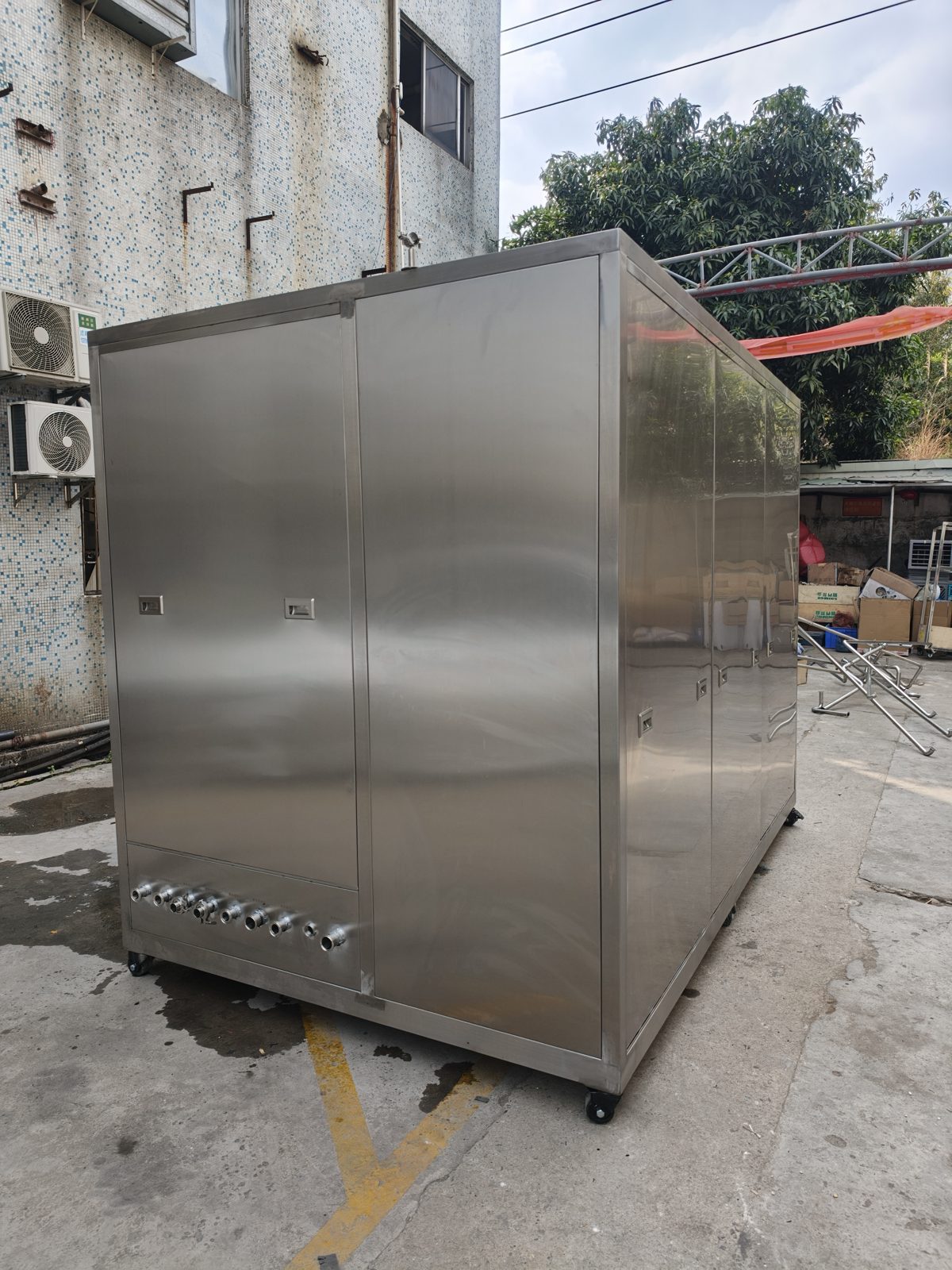 Stainless enclosure RO unit ready for delivery