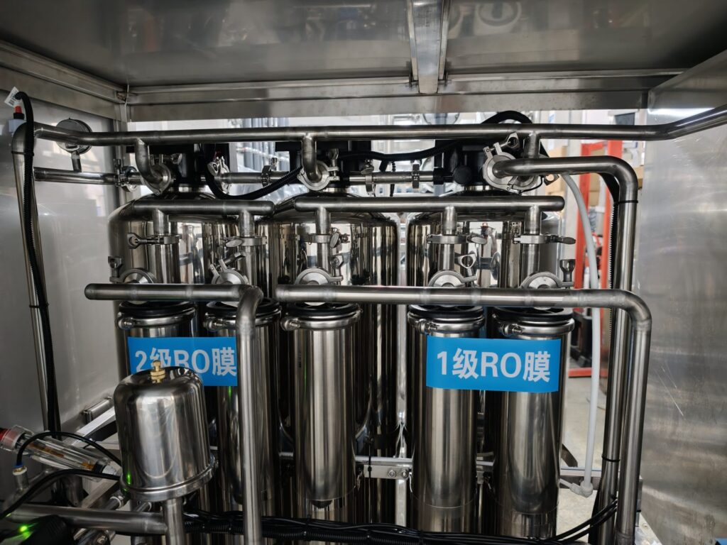 GMP pharmaceutical purified water sanitary piping system