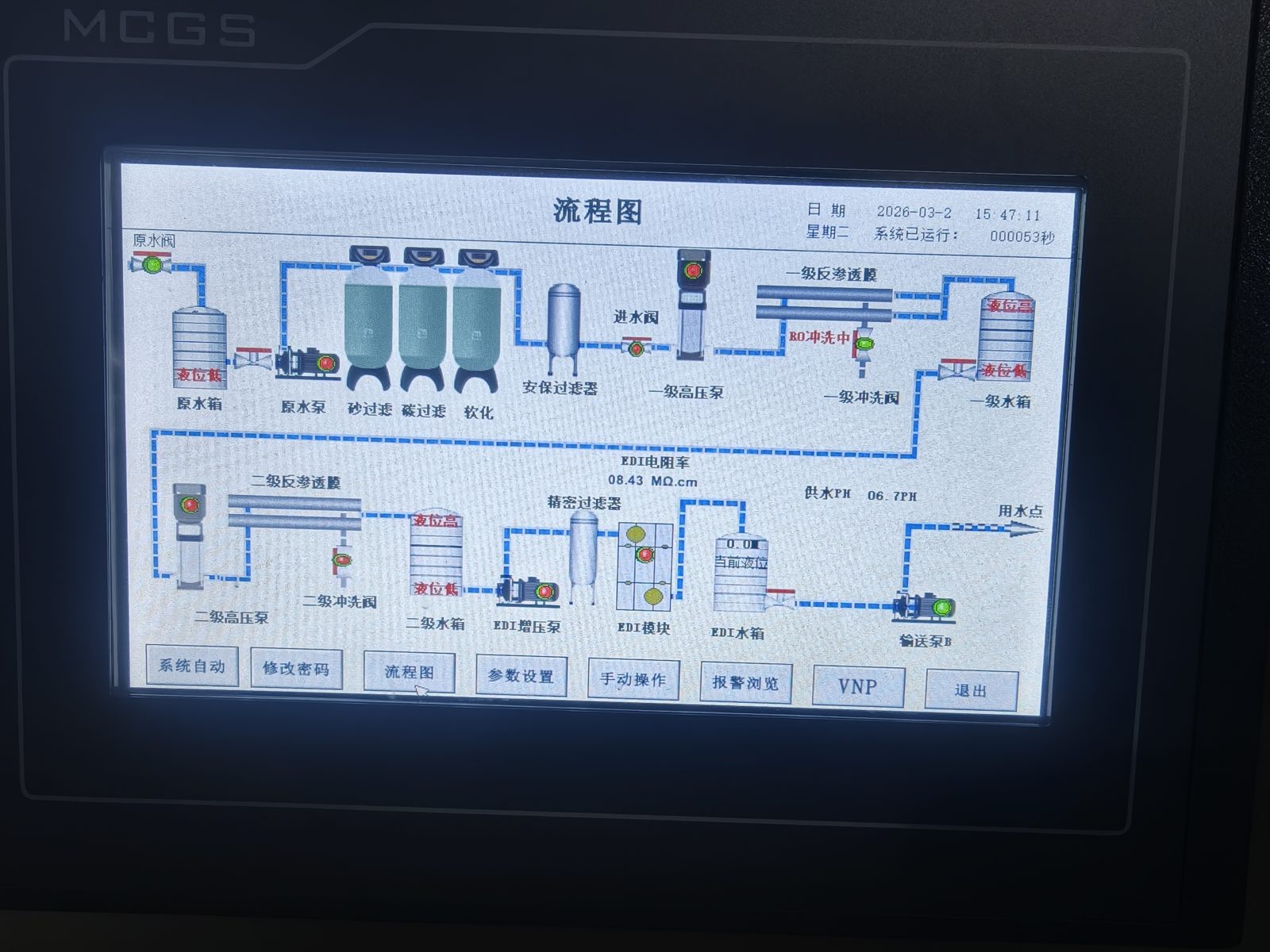 power application — process component