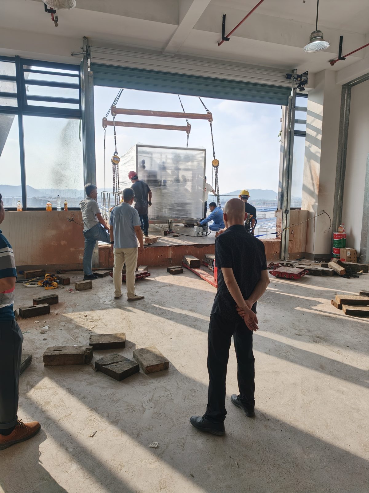 seawater client / installation site visit