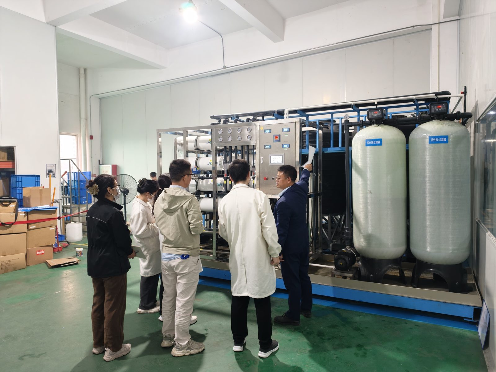 semiconductor client / installation site visit